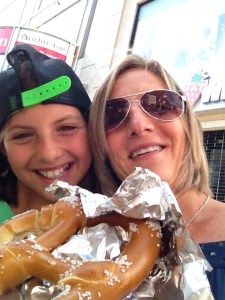 Gotta love NYC pretzels 